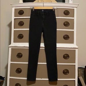 Light Black GAP Denim Knit Favorite Jegging